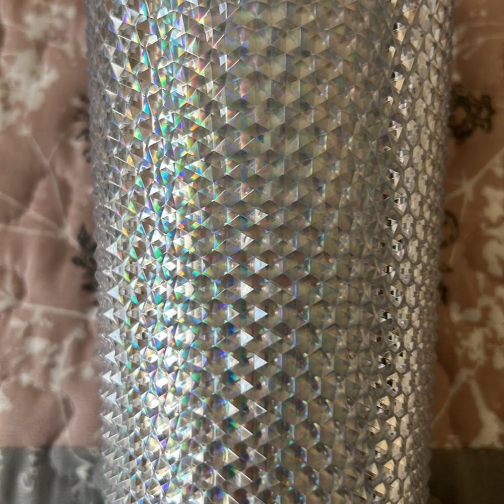 Sparkling Studded Tumbler with Straw - Picture 2 of 6